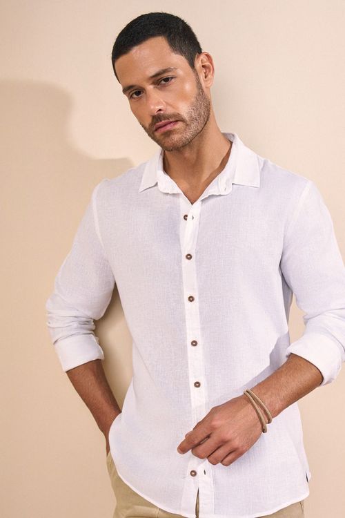 CAMISA MANGA LONGA LINHO