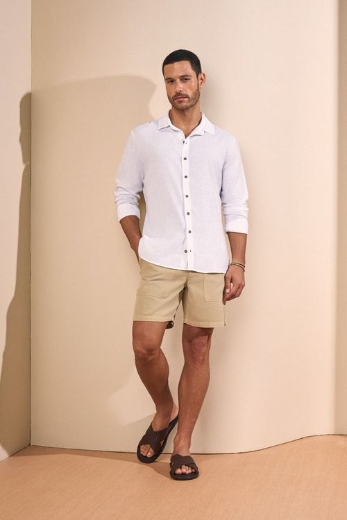 CAMISA MANGA LONGA LINHO