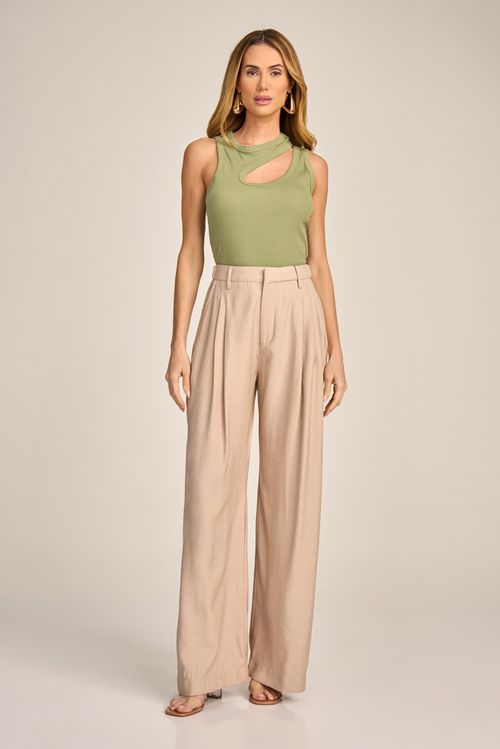 CALÇA ALFAIATARIA EM VISCOSE