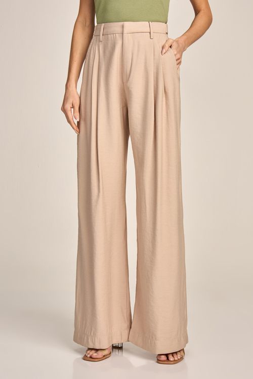 CALÇA ALFAIATARIA EM VISCOSE