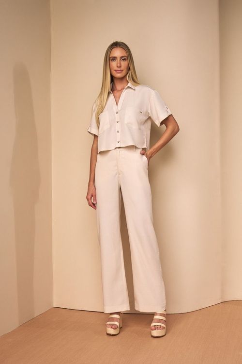 CALÇA ALFAIATARIA AMPLA