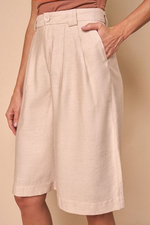 BERMUDA ALFAIATARIA AMPLA