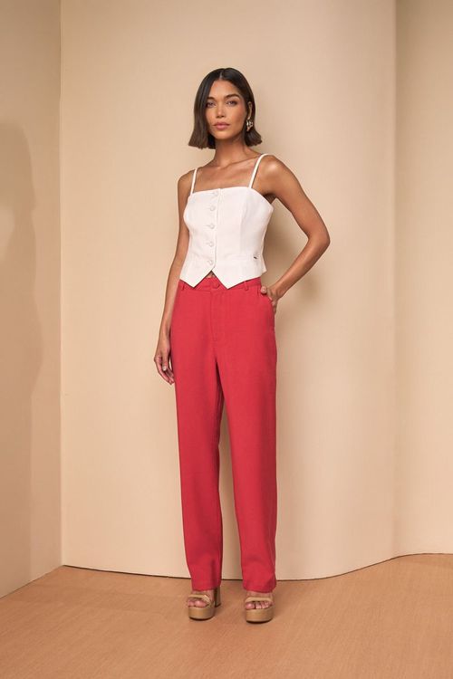 CALÇA ALFAIATARIA BOLSO FACA