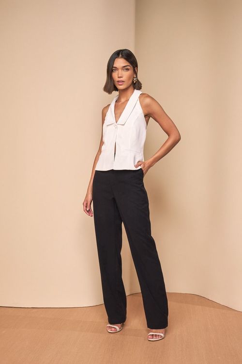 CALÇA ALFAIATARIA BOLSO FACA